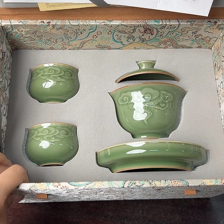 小米茶器龙泉云间青瓷