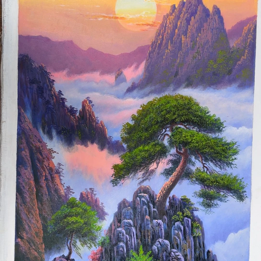 油画加油加油努力加油加油