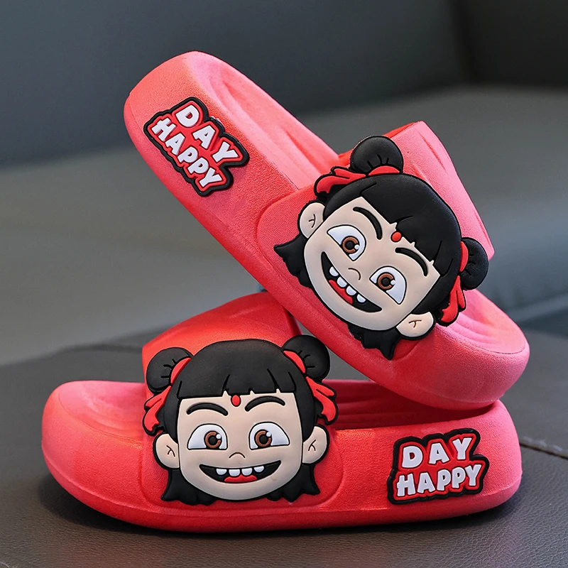 儿童凉拖鞋2025新款夏季哪吒敖丙室内居家防滑小男孩宝宝男童拖鞋