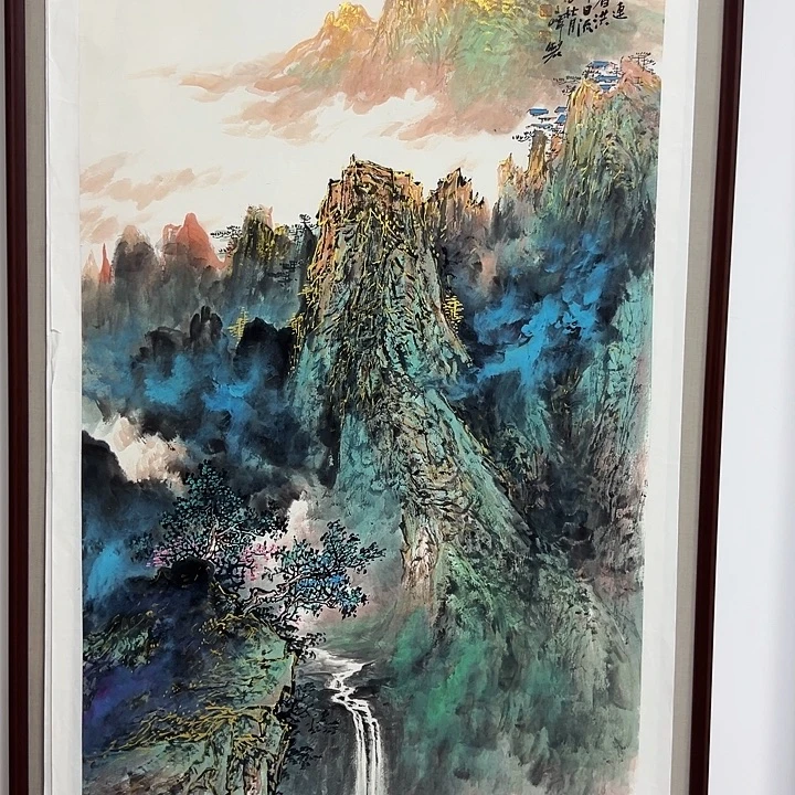 国画李文峰的画作