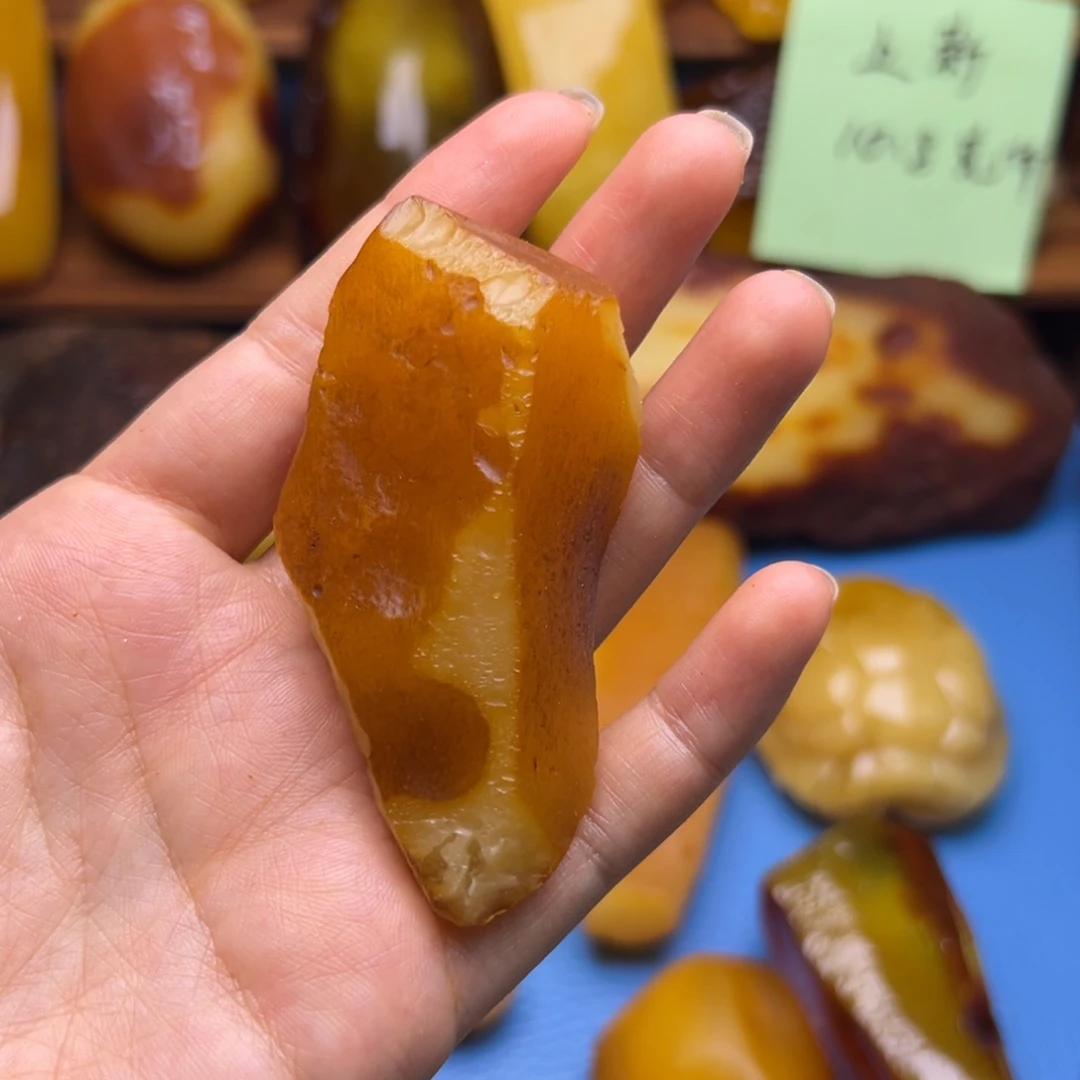 定制琥珀未镶嵌琥珀蜜蜡
