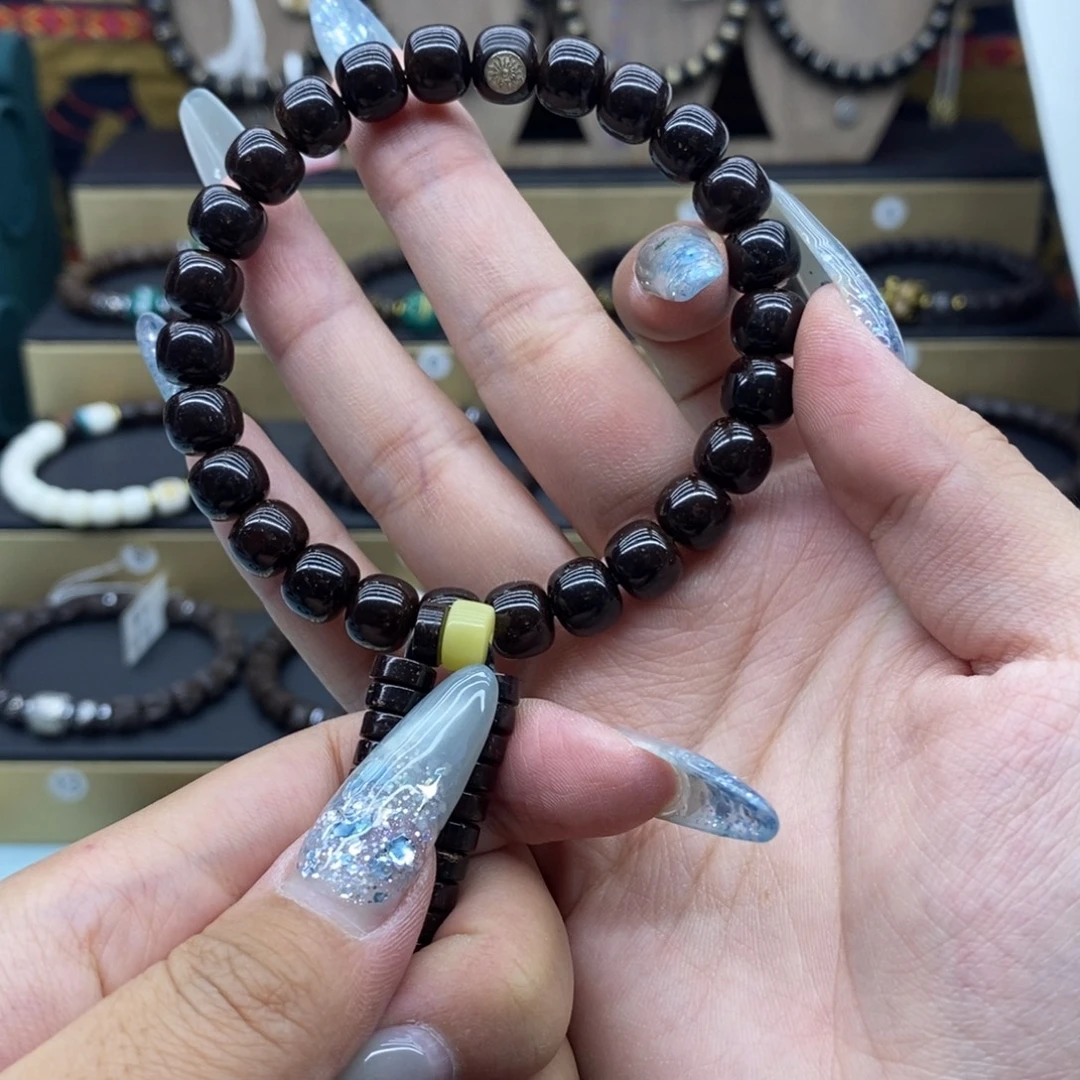 鲤***伴手串椰蒂原生态9*8