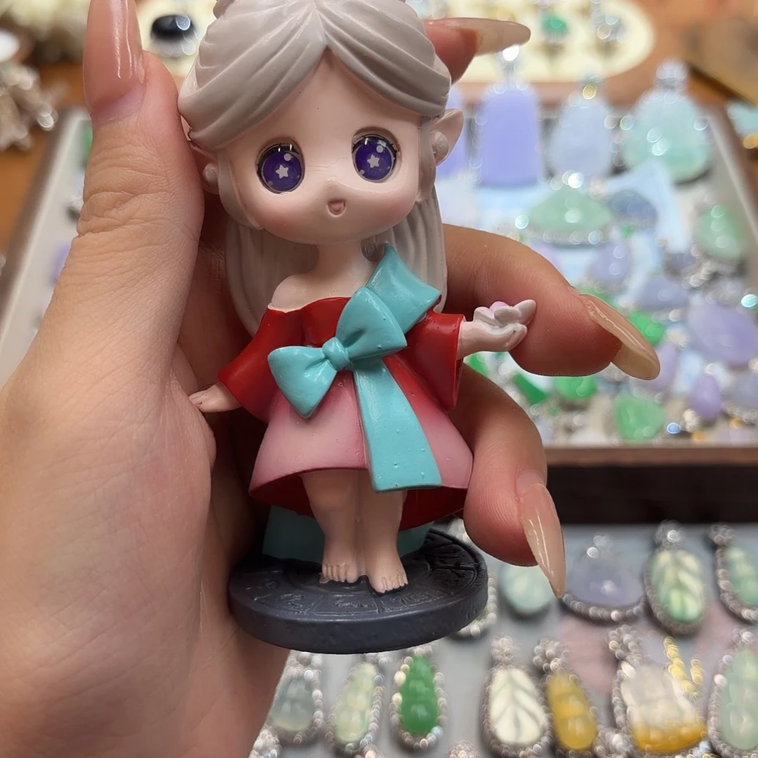 *****翡翠银S925镶嵌吊坠(不含链)新年快乐