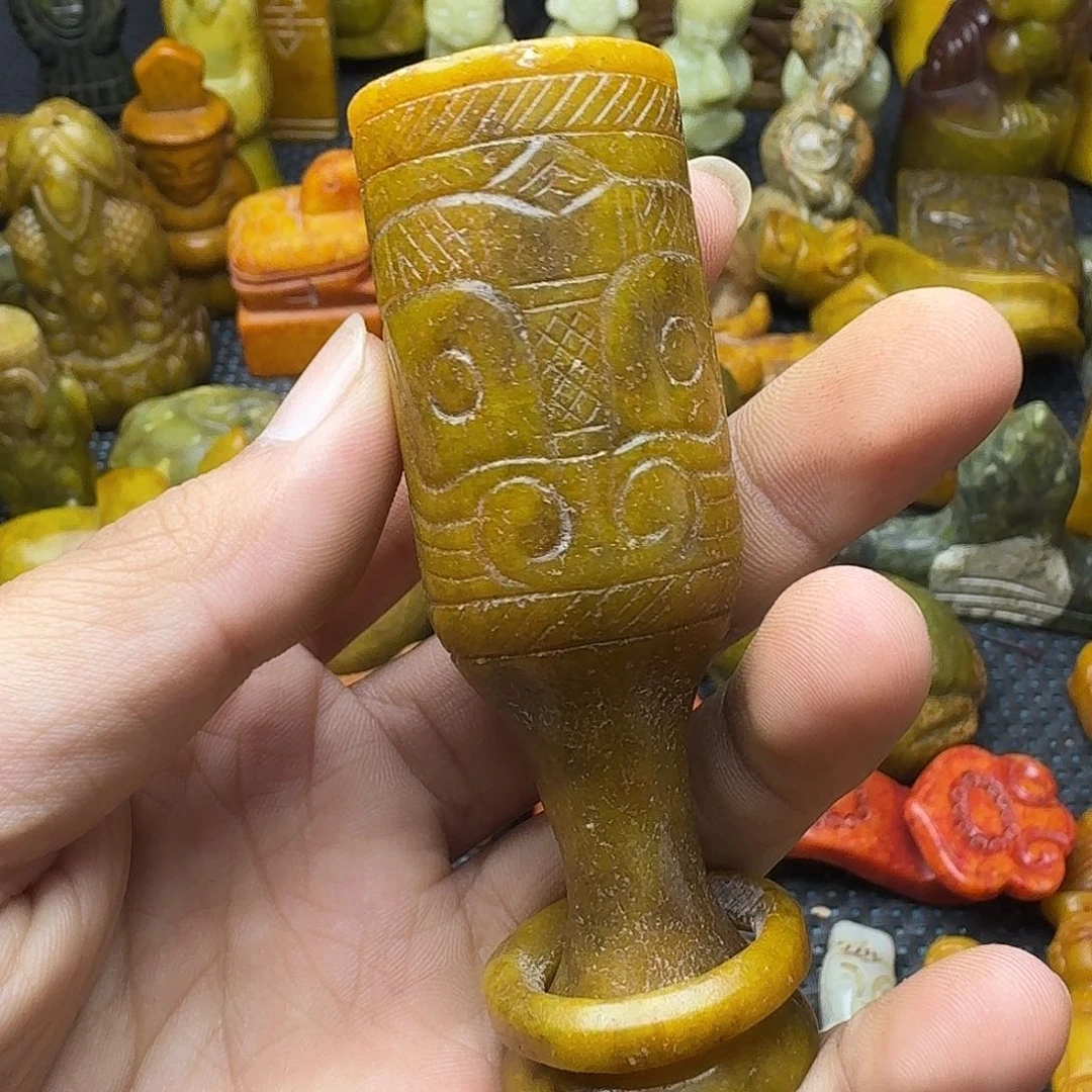 白玉菩提吊坠。。。