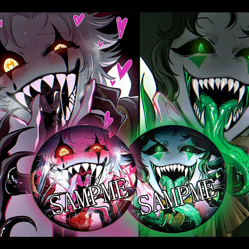 【粗眉毛】怪诞 怪胎马戏团 pierrot harlequin双闪徽章吧唧周边