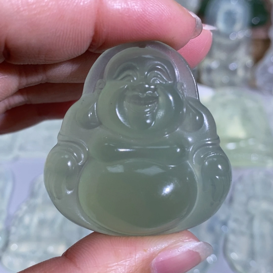 未镶嵌岫玉颈饰吊坠