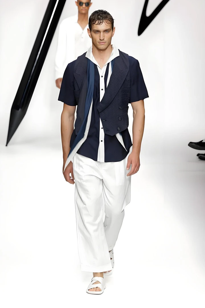 高定轻奢纯棉短袖326