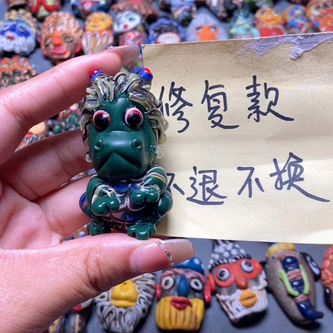 玻璃颈饰印度尼西亚修复no退换