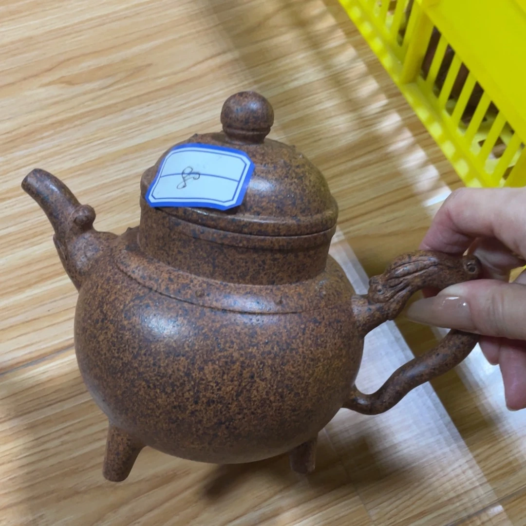 茶壶底槽青紫砂艺术作品