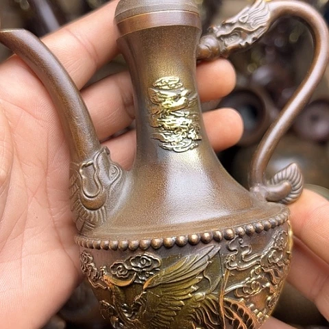 铜制文玩把玩物件