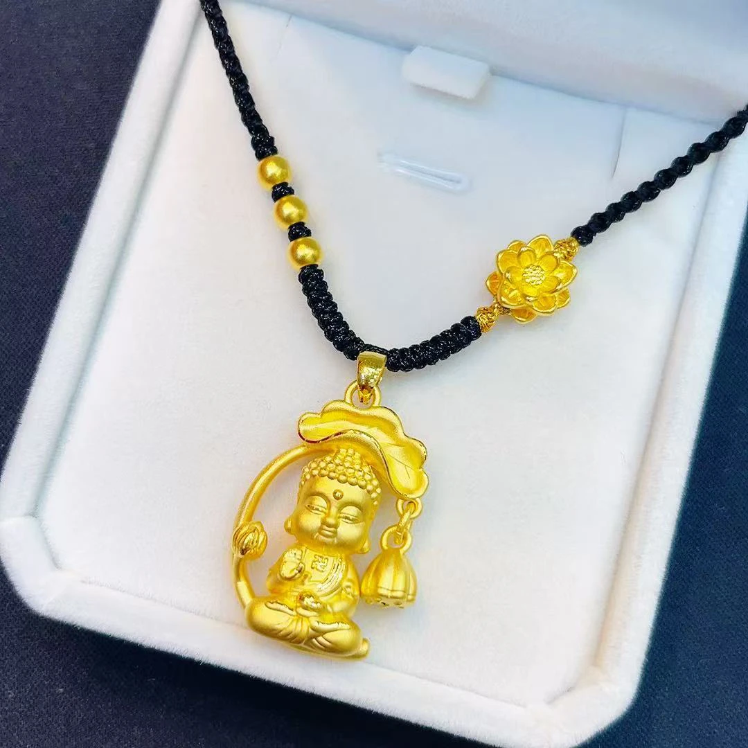 足金999（荷叶小佛）投资金条攒黄金悦己送礼