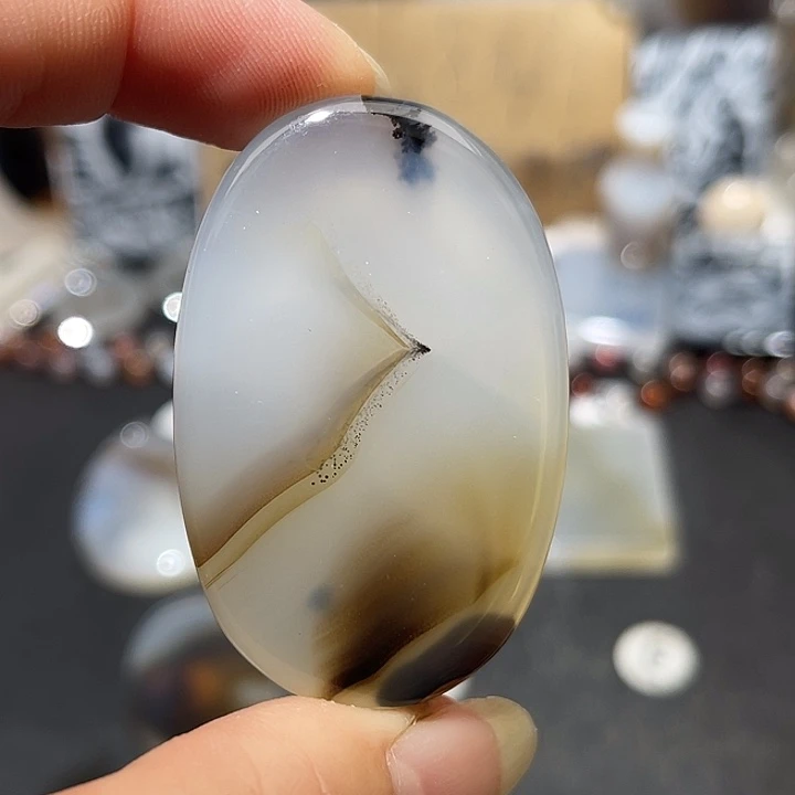 玛瑙/玉髓未镶嵌吊坠(不含链)