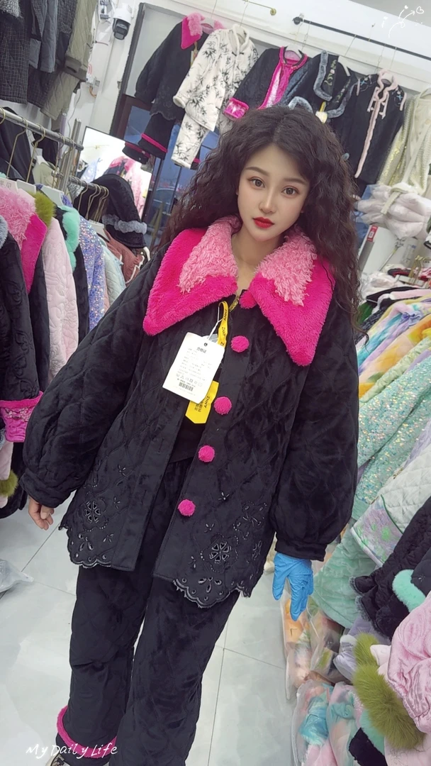 原创可外穿家居服春华轻奢