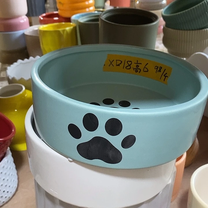 陶盆有孔 瑕疵针孔漏釉介意勿拍外高 6外口18