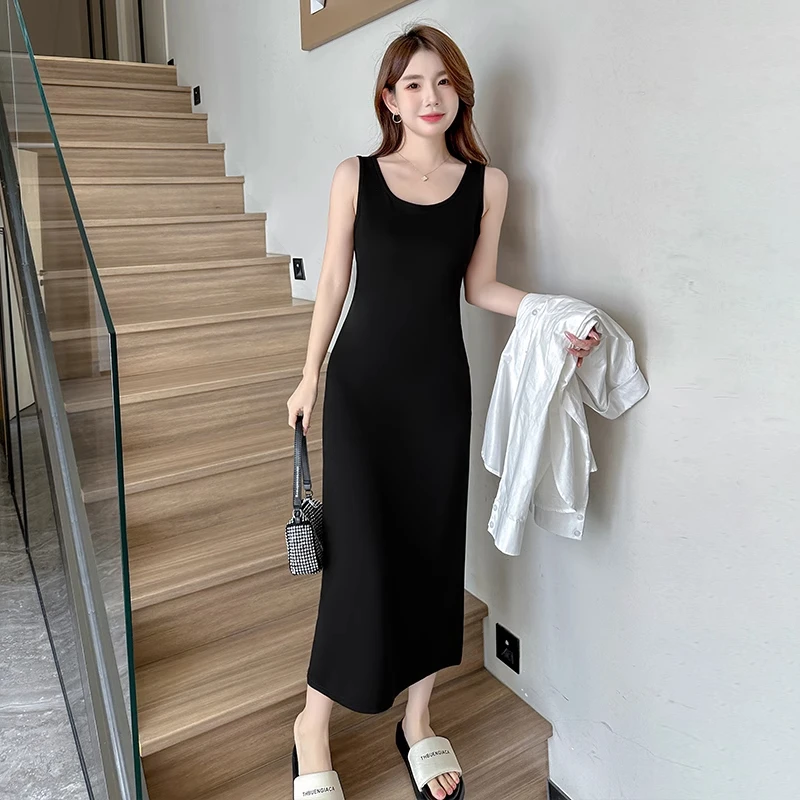 小个子后妈2025新款爆款洋气夏季连衣裙长裙老钱风后妈裙高级感