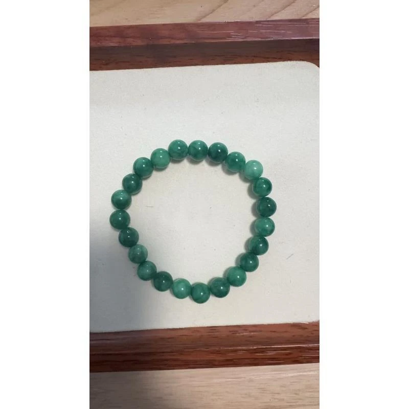 手链 深绿圆珠手串