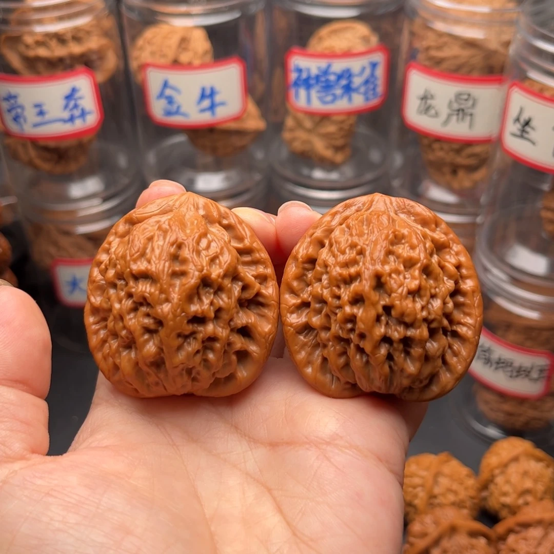 文玩核桃把件44高端小众金公子