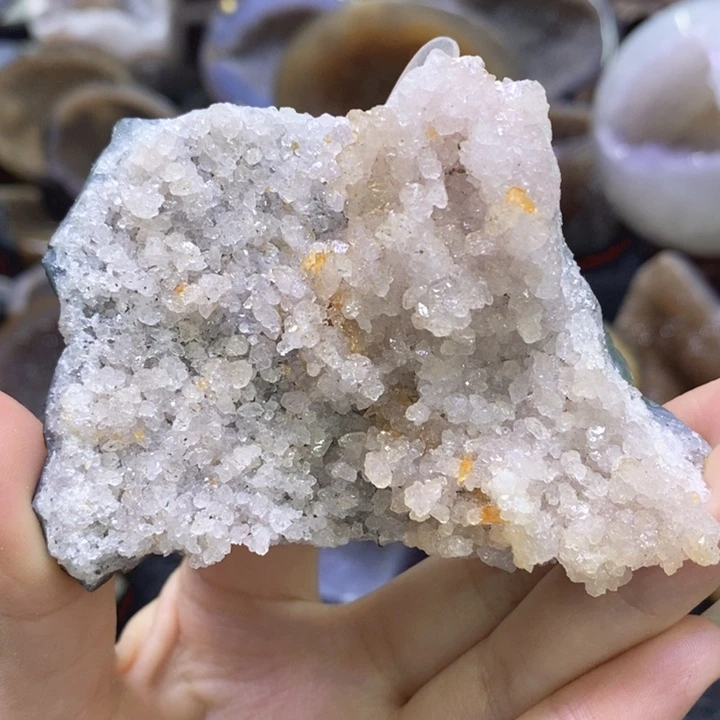 未镶嵌珠宝半成品紫晶奇石矿标