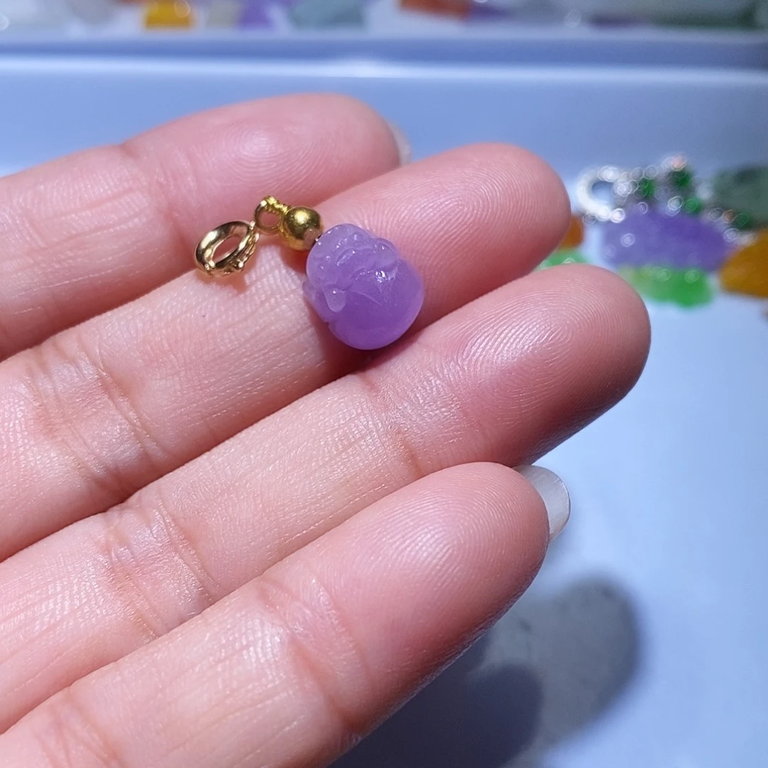 翡翠未镶嵌吊坠(不含链)缘008