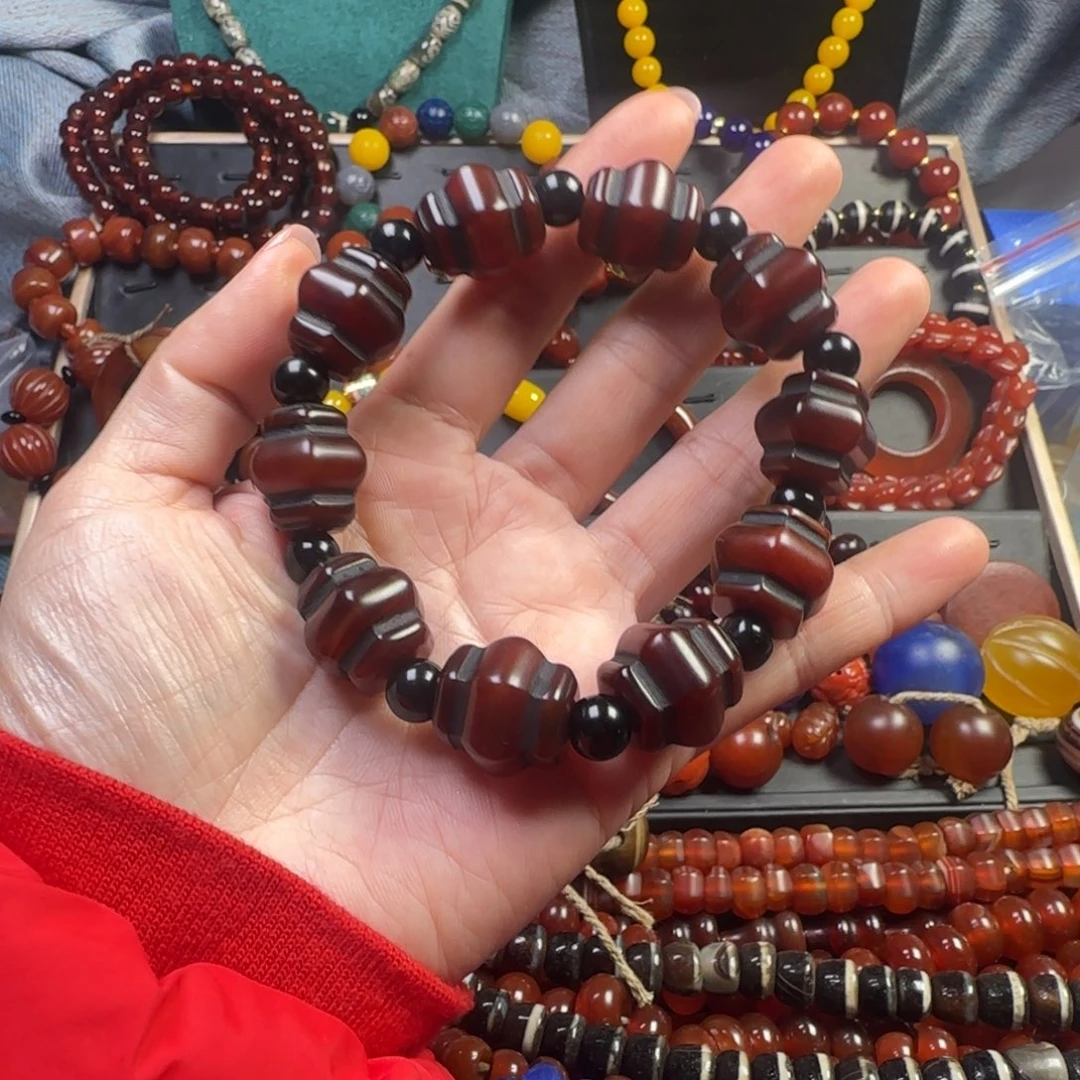 未镶嵌手串玛瑙/玉髓