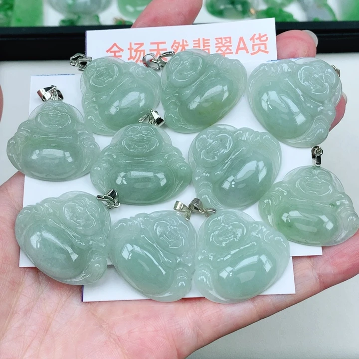 翡翠未镶嵌颈饰多样性发其1