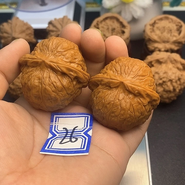 一***三把件文玩核桃42南瓜墩