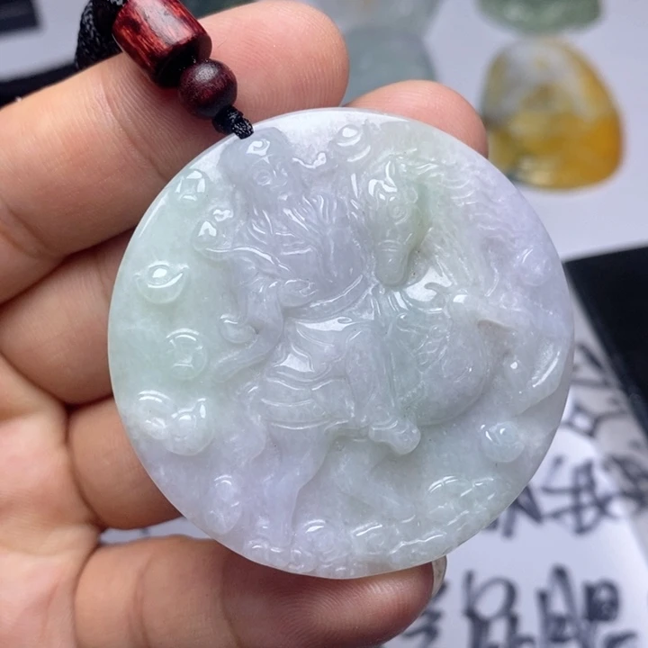 颈饰未镶嵌翡翠翡翠