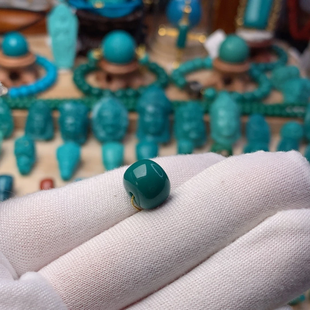 绿松石珠宝奇石未镶嵌看***寞