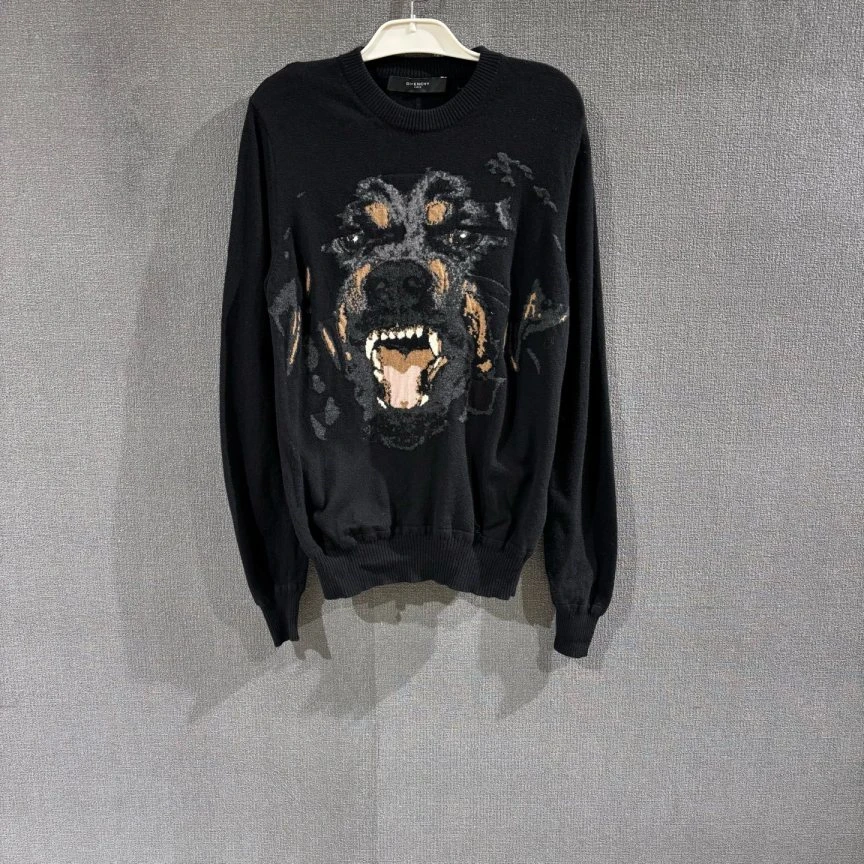 未使用 Givenchy/纪梵希 （pm）狗头羊毛针织衫 全新s码/5996