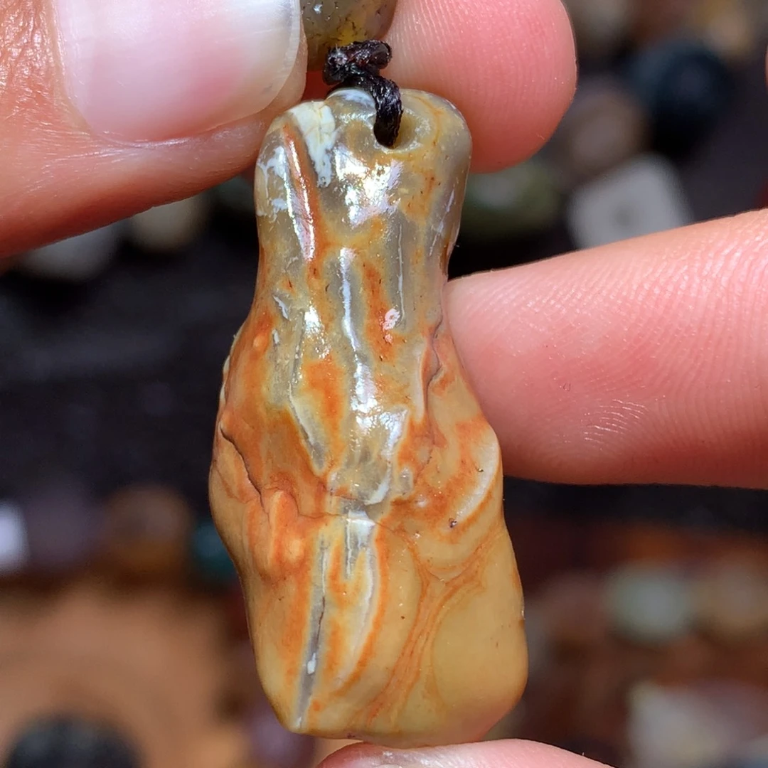 未镶嵌玛瑙/玉髓珠宝半成品