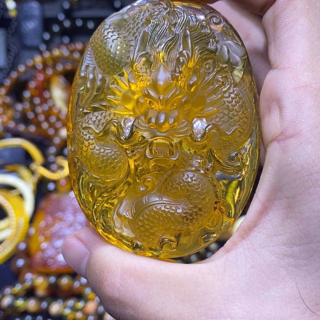 琥珀未镶嵌珠宝奇石