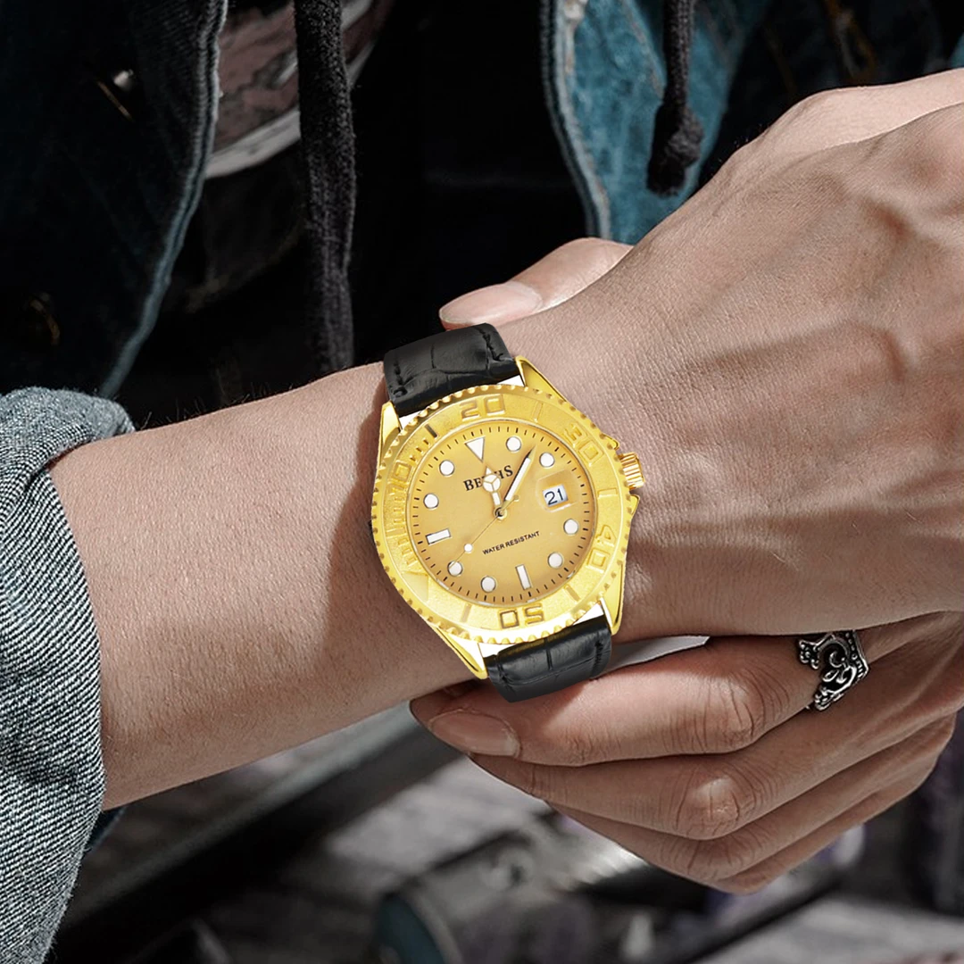 全新经典时尚潮流时尚百搭男士腕表AA