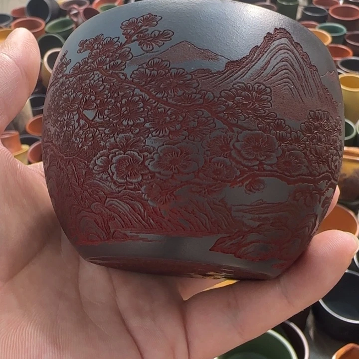 茶杯紫砂全手工制作工艺