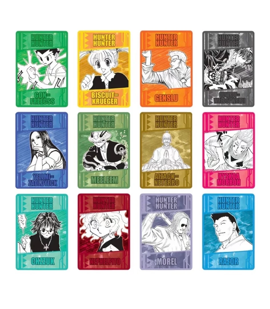【代拆/正版日谷】国现盲抽 全职猎人二弹 念能力原画数据卡