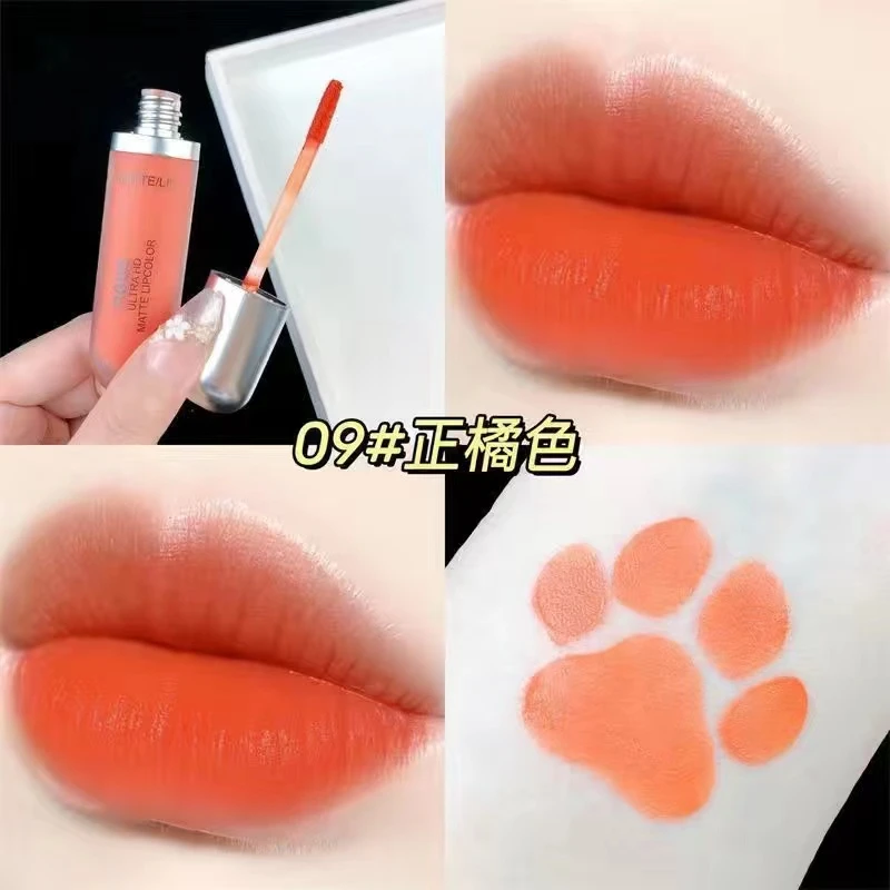 女团冰淇淋唇釉丝绒哑光雾面唇泥不易掉色不易沾杯显白素颜学生党