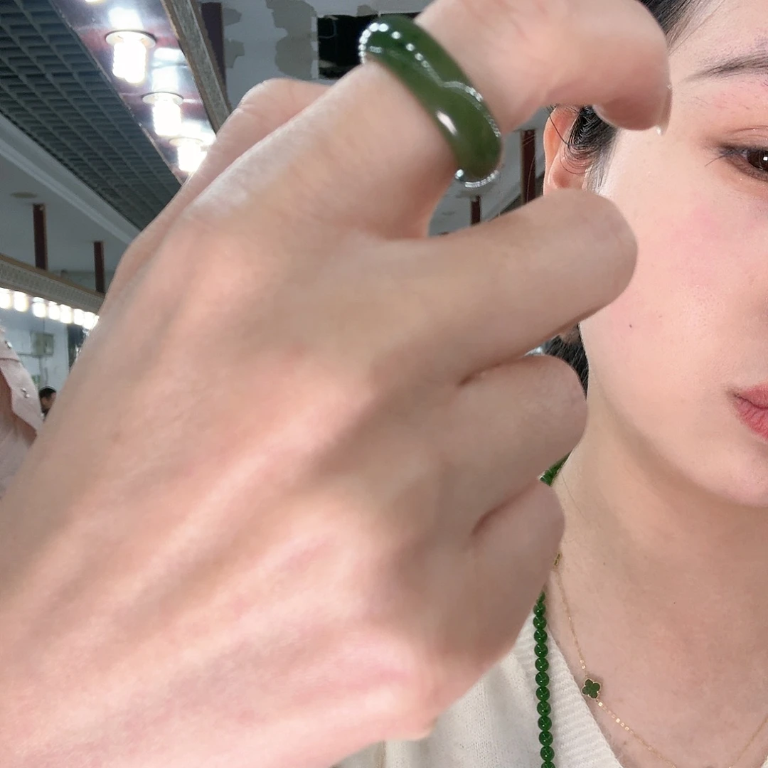 和田玉戒指未镶嵌