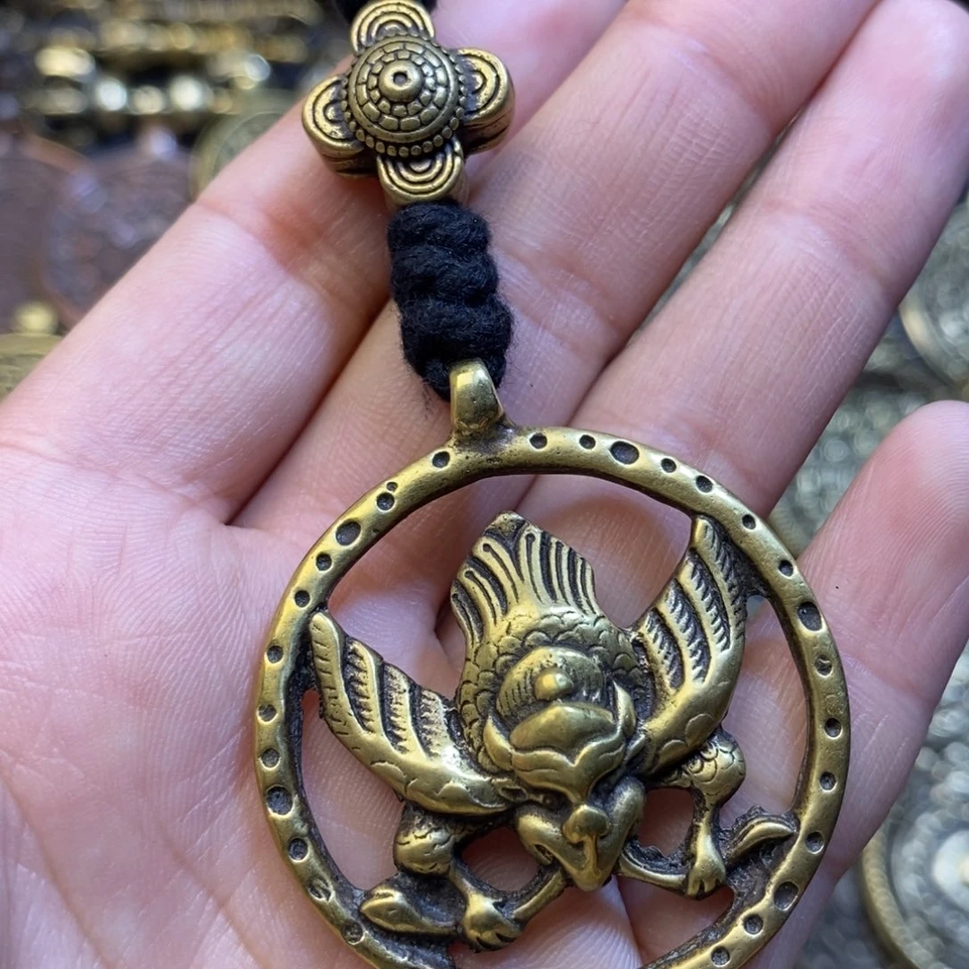 藏式大鹏鸟搭配挂件