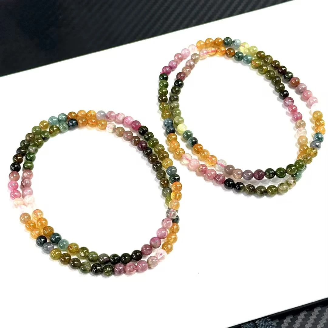 【YY2】碧玺多圈手串-约5mm（多样性发其一）