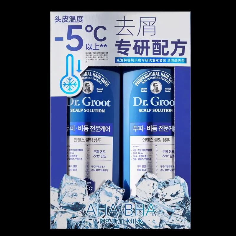 【会员商店】克洛特韩式进口皮专研洗发水清凉酷爽700ml*2瓶（京东/顺丰）包邮