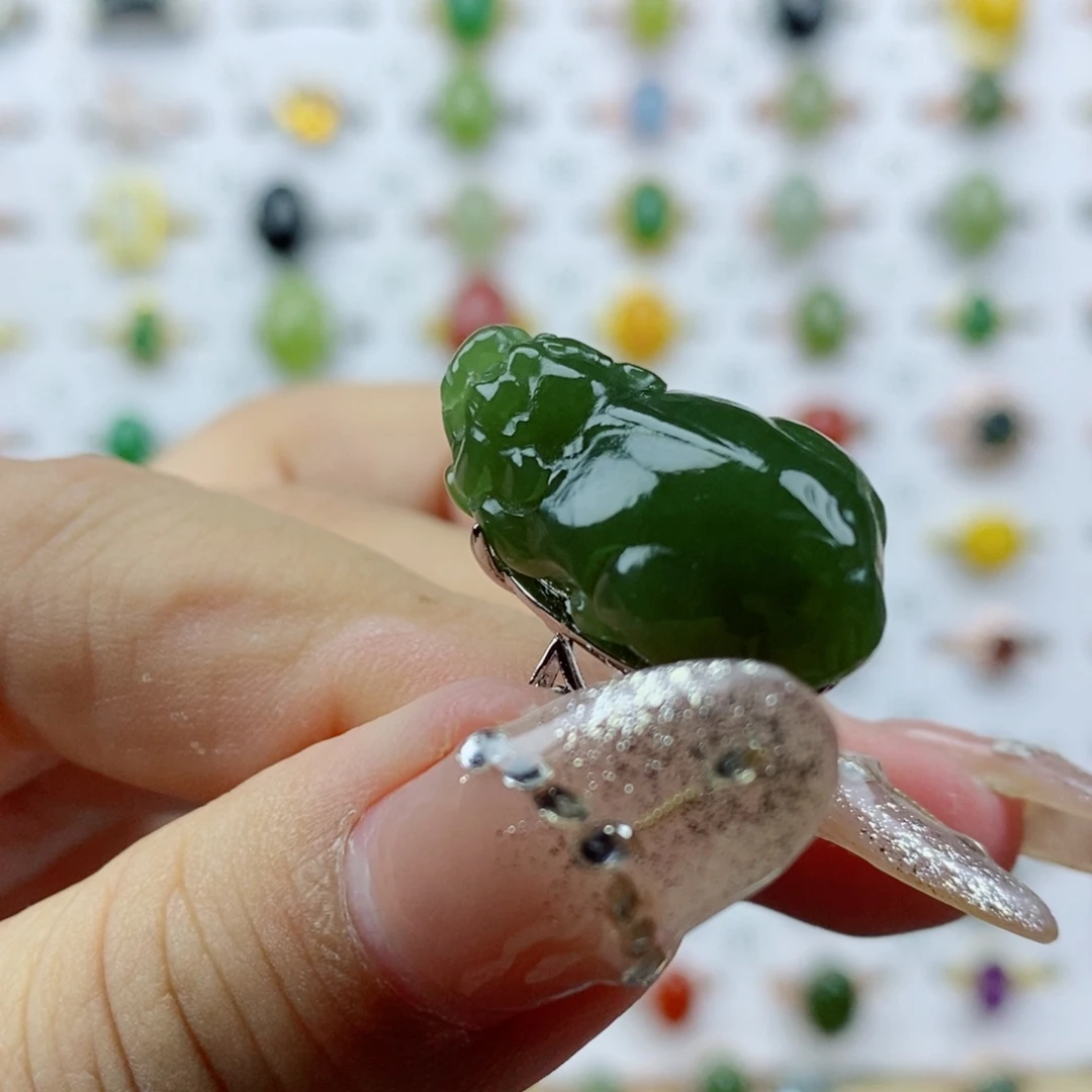 和田玉戒指未镶嵌