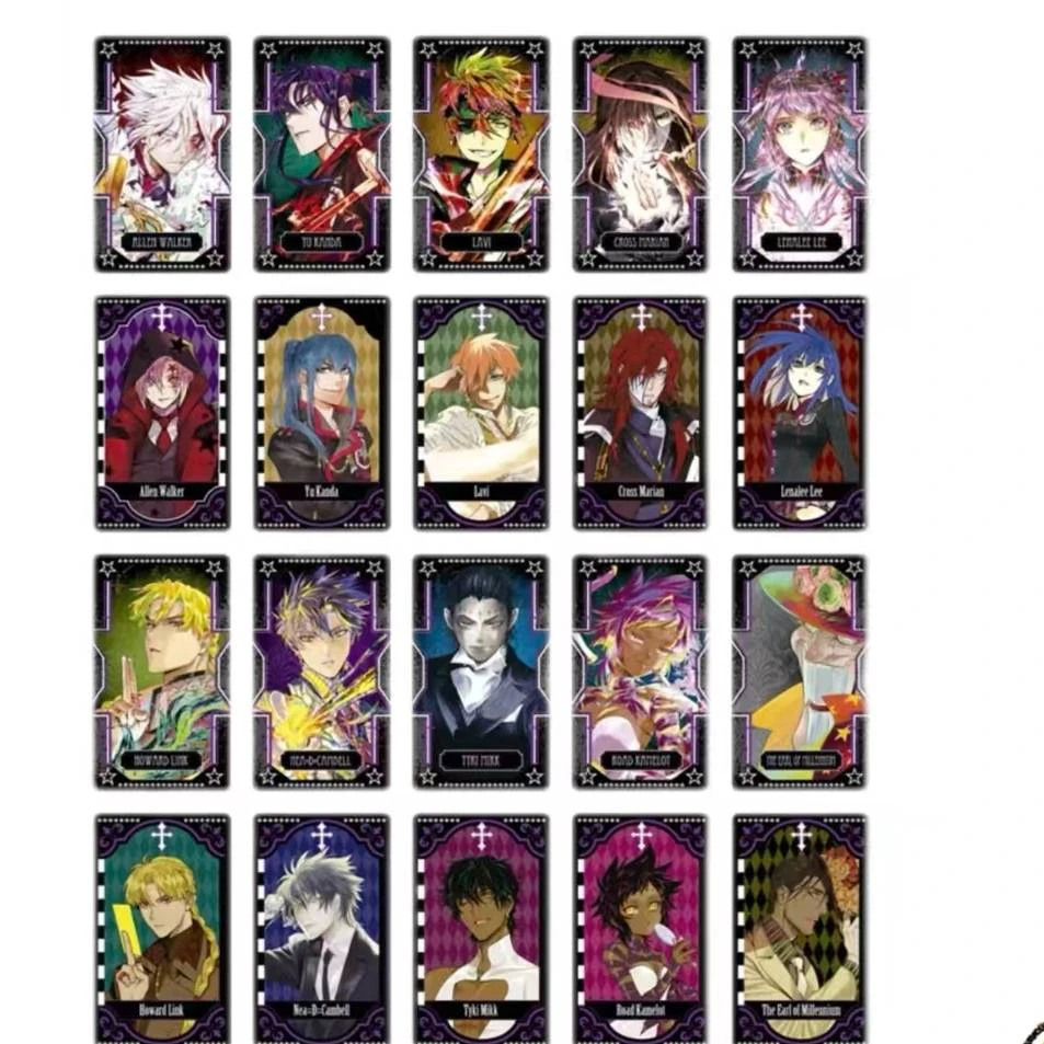 【饭桶吃谷】驱魔少年系列js亚克力收藏卡/闪卡 潮玩盲盒 代拆