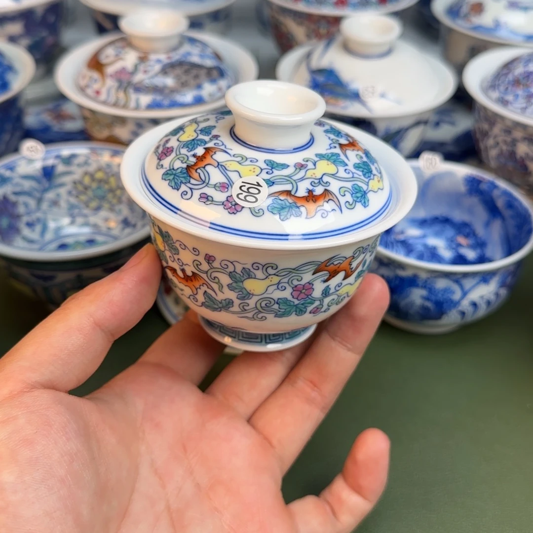 彦祖纯手工手绘茶具199