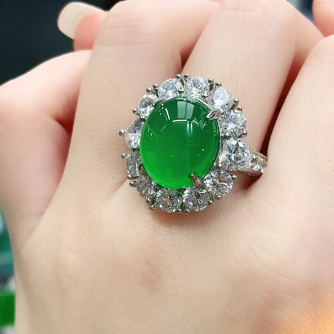 合金戒指玛瑙/玉髓