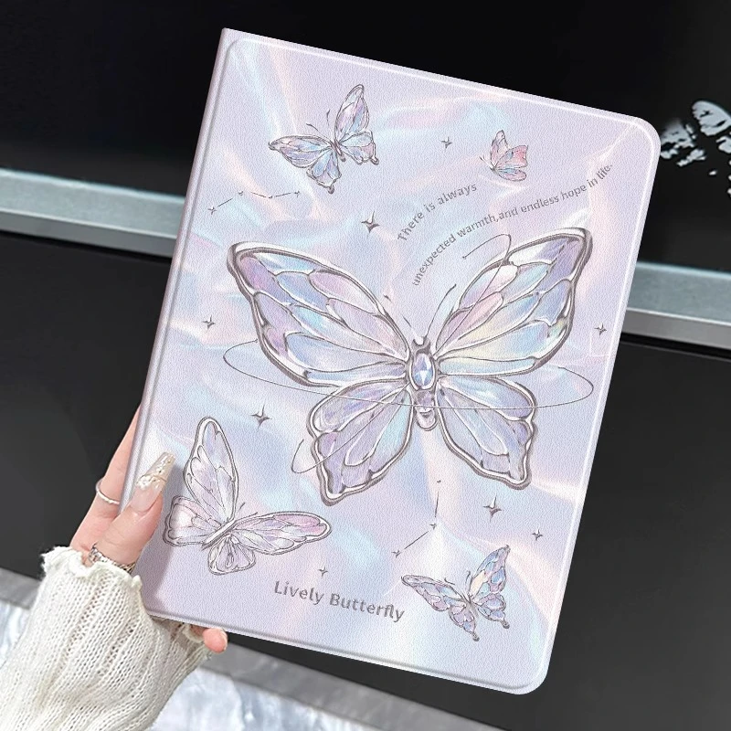 蝴蝶苹果ipad11保护壳ipadair7保护套新款ipadpro平板书本无笔槽
