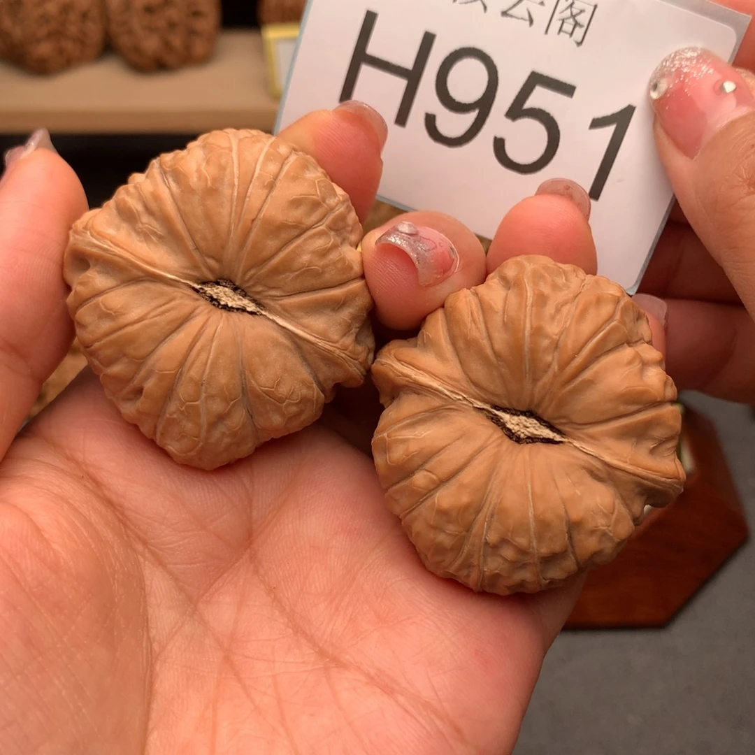 文玩核桃把件44全品南瓜墩