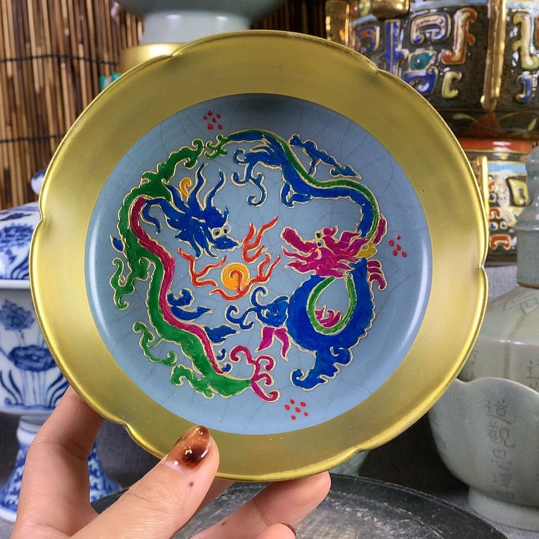摆件瓷器真的很不错的