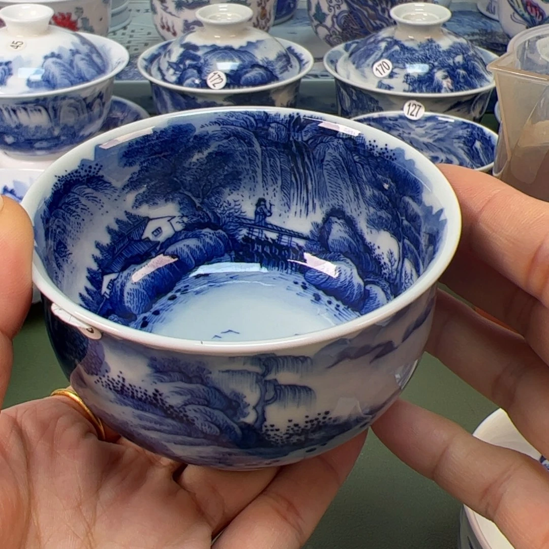 木木景德镇纯手绘茶具43