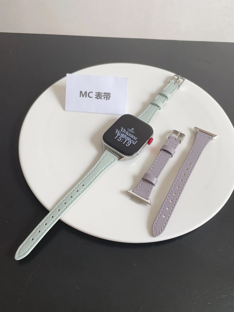 适用华为fit4表带温柔皮质fit4pro超细华为fit3红米watch5腕带夏