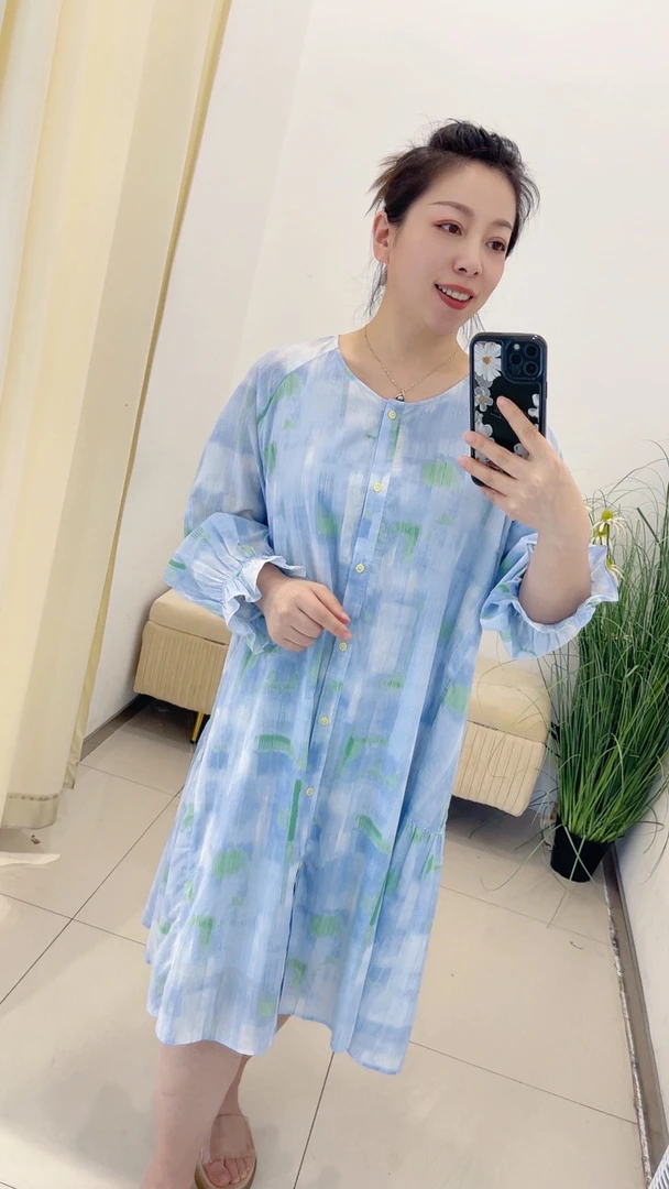 02家居服女款套装  裙装