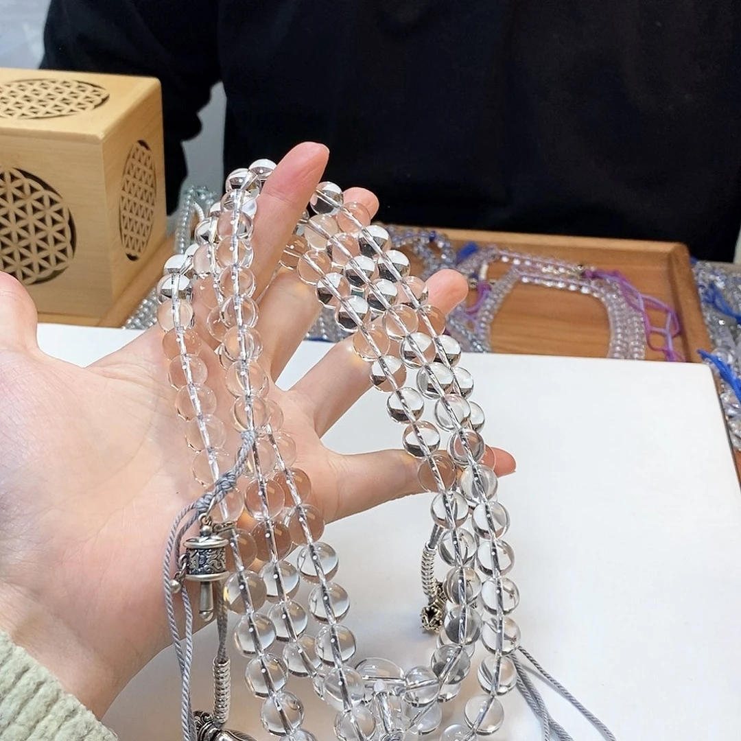 水晶手链未镶嵌原创设计108